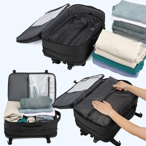 Sac de Voyage en mode sous vide
