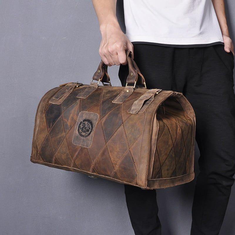 accessoire de voyage en cuir style médecin