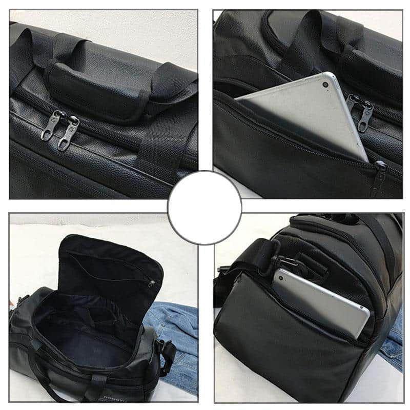 bagages souples en simili cuir