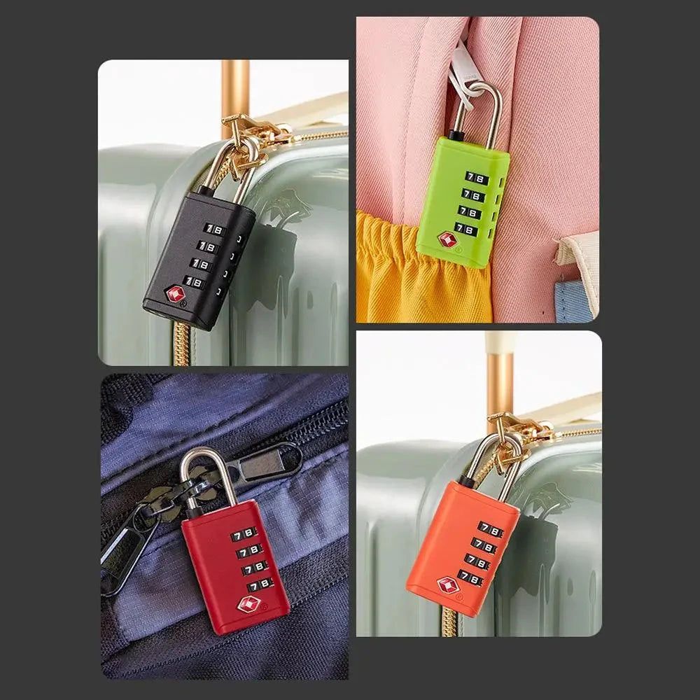 cadenas de sécurité TSA 4 chiffres