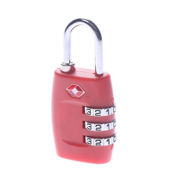 cadenas TSA pour valise Travel Lock 3