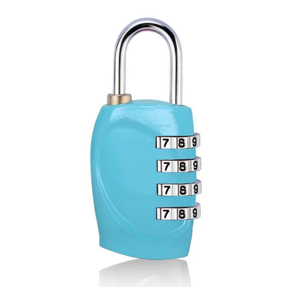 cadenas valise à code 4 chiffres bleu