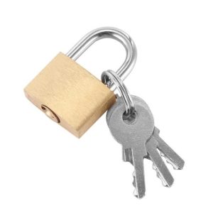cadenas valise gold lock