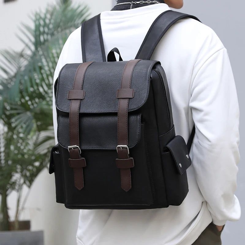 cartable vintage en cuir