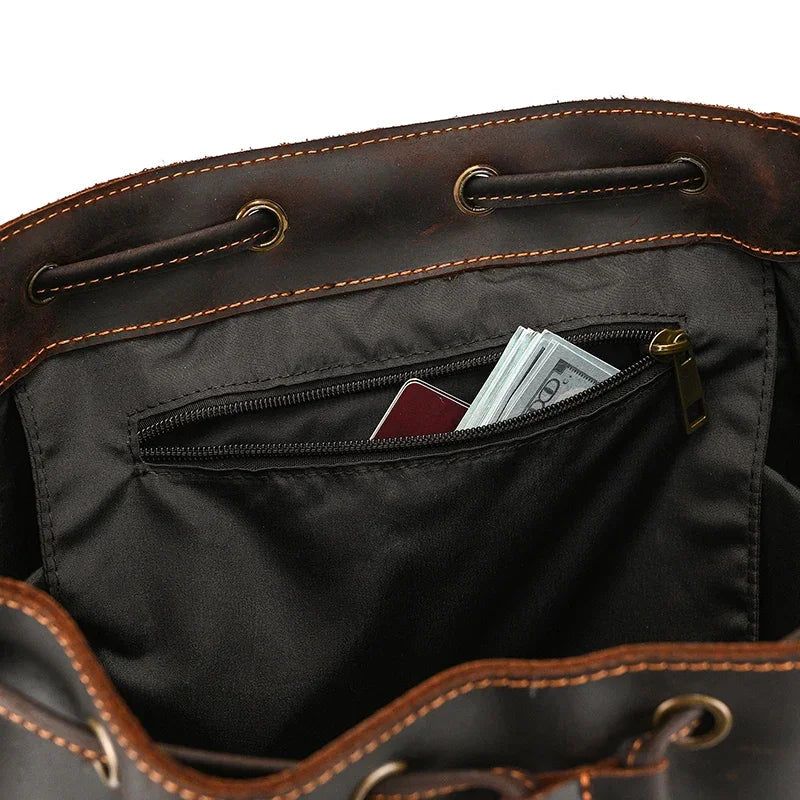 Grand Sac à Dos Cuir Homme – Image 26