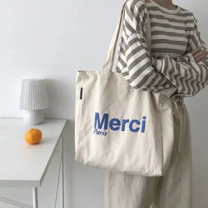 grands sacs Merci pour femmes