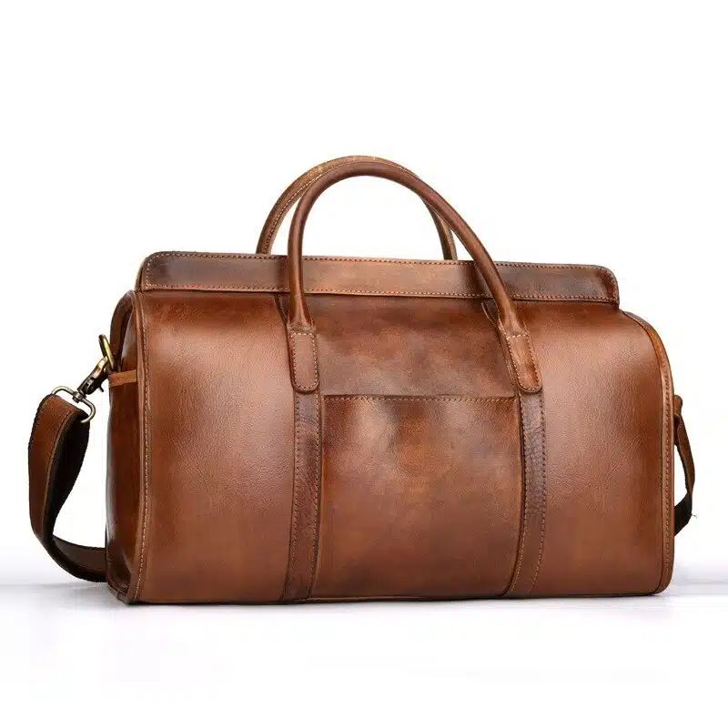 mini sac de voyage en cuir de qualité