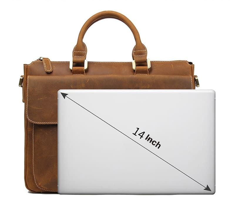 organisateur de documents en cuir