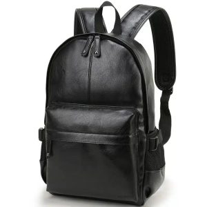 petit sac à dos imperméable en simili cuir