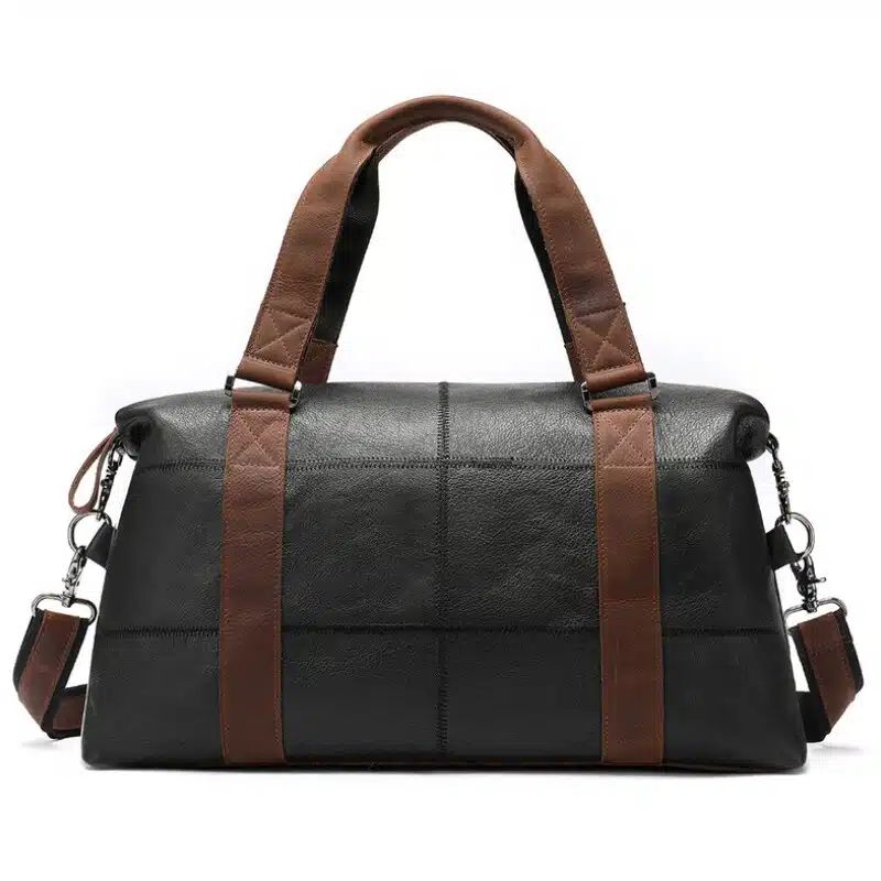 petit sac de voyage en cuir