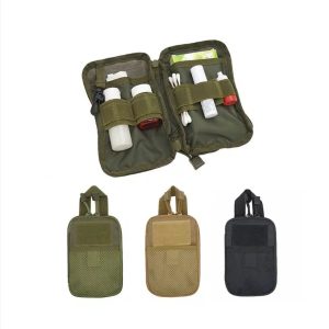 pochette de voyage pour ceinture style militaire