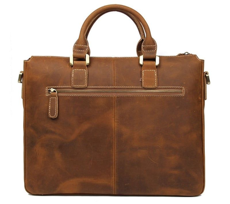 porte document élégant en cuir