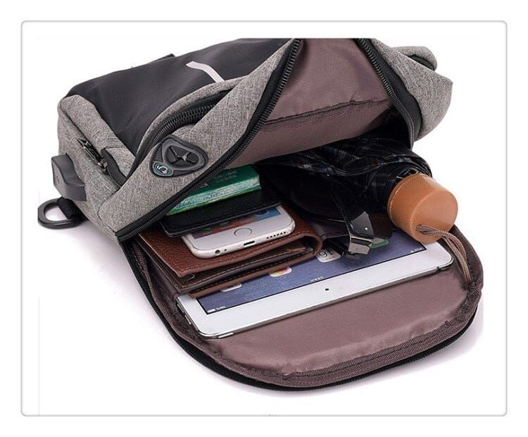 Sac à Bandoulière avec port USB intégré
