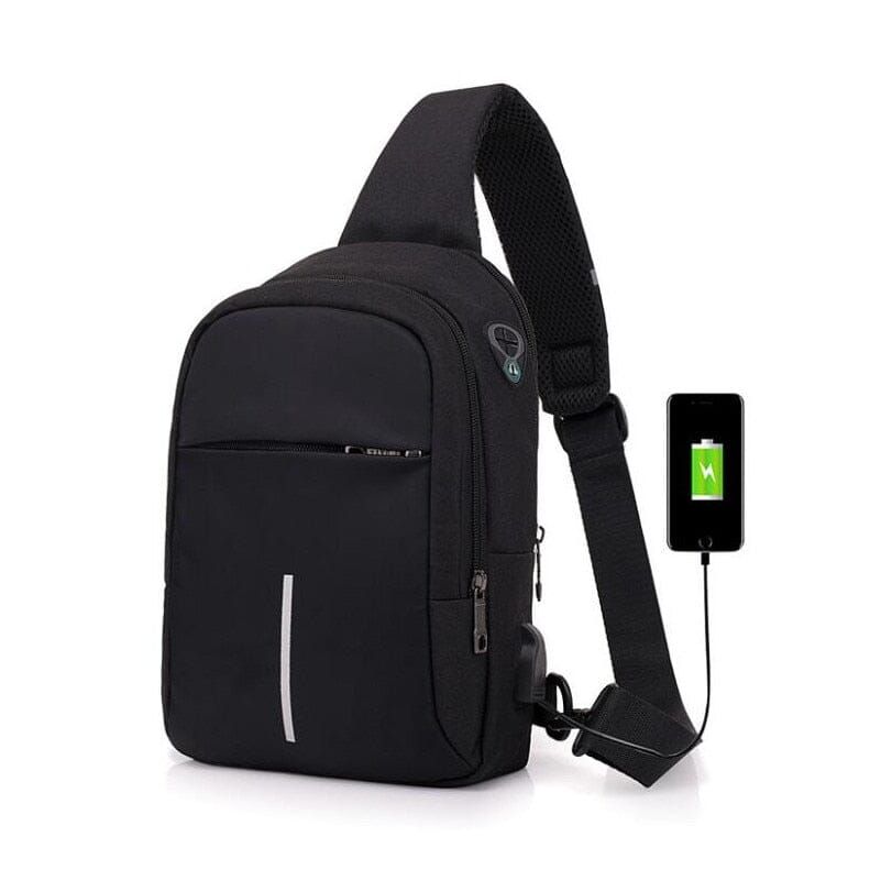 Sac à Bandoulière de Voyage avec USB