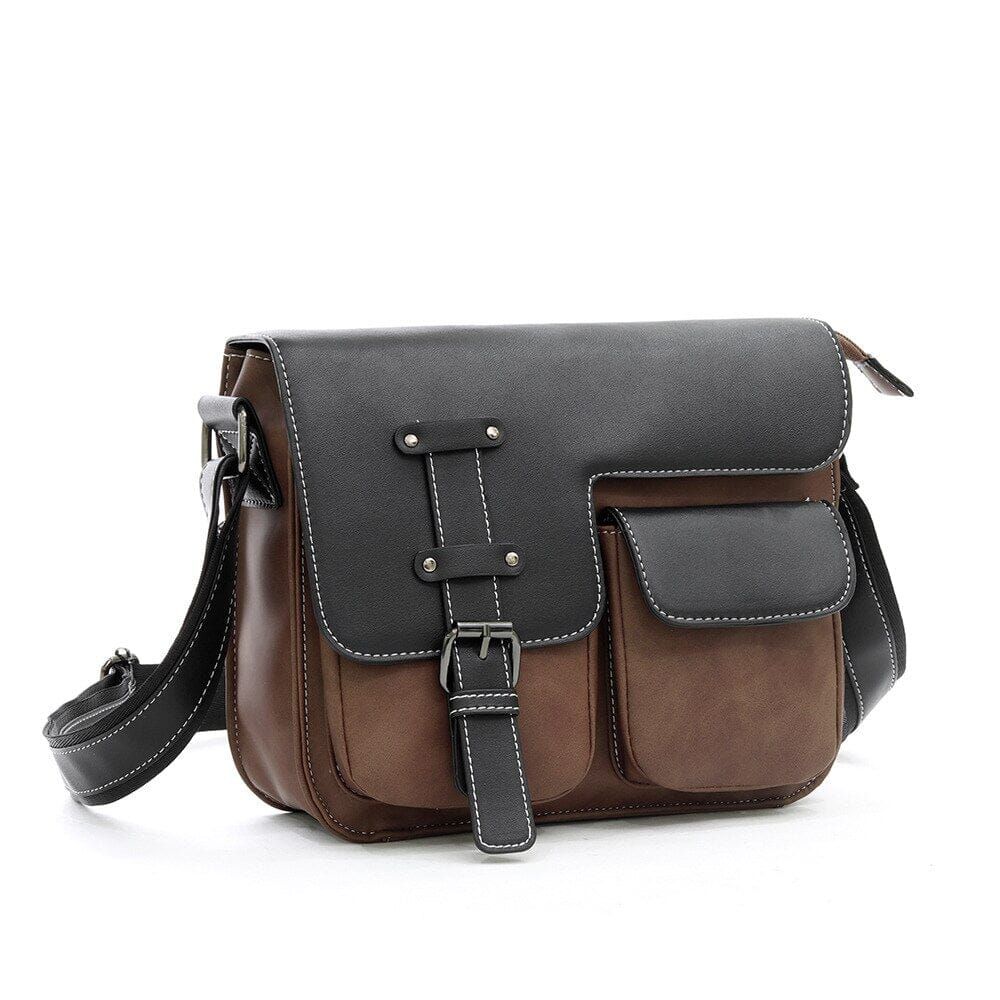 sac à bandoulière en cuir homme