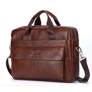 sac à bandoulière en cuir véritable