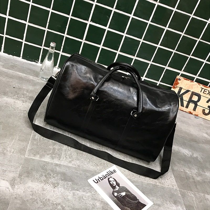sac à bandoulière en simili cuir pour le voyage