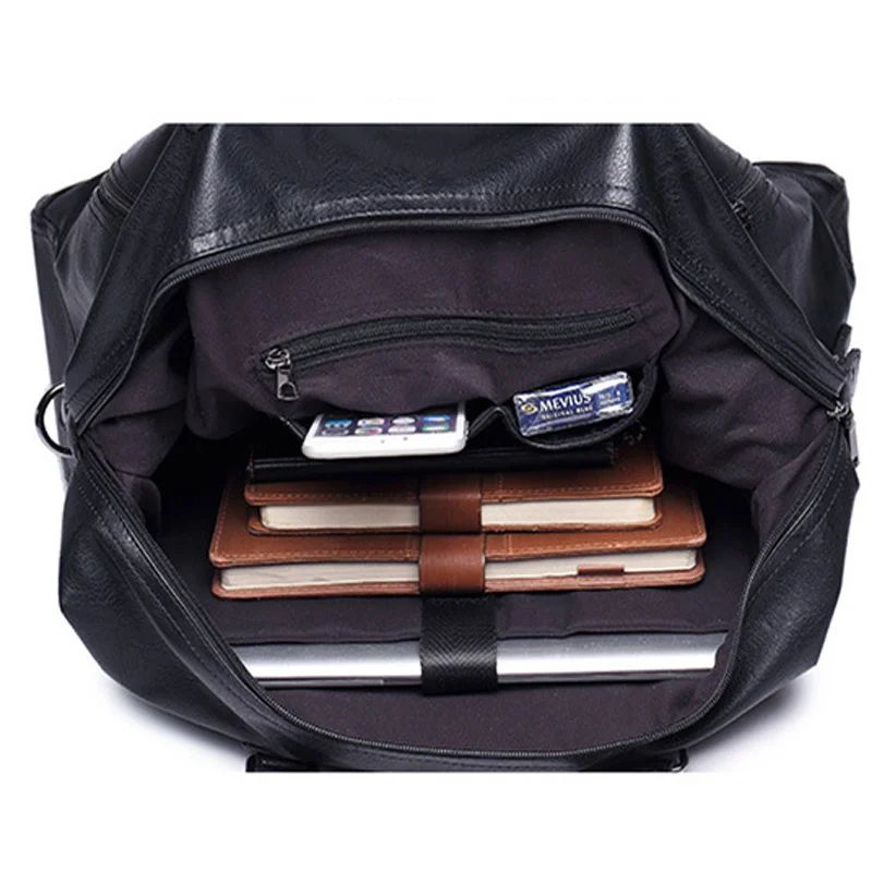 sac à bandoulière en simili cuir tendance