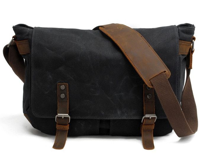 sac à bandoulière homme toile robuste