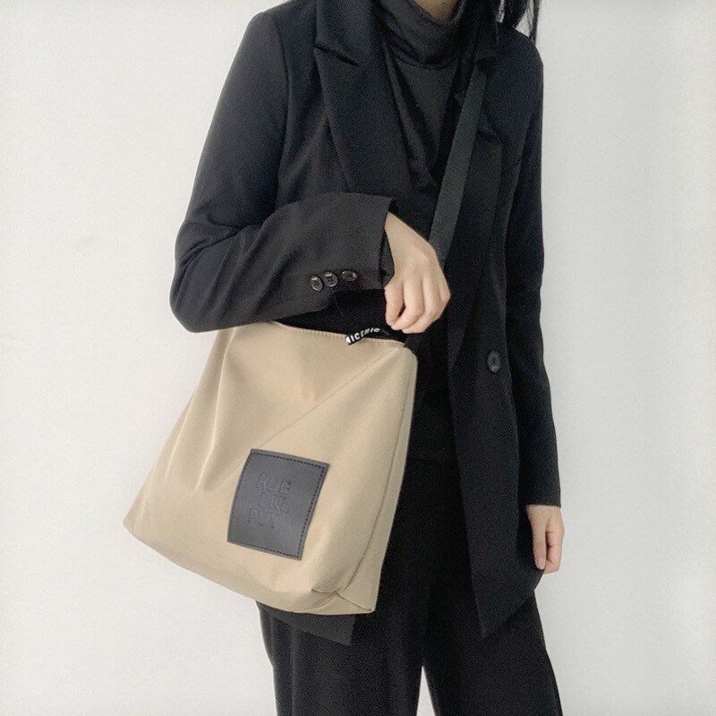 sac à bandoulière pour femmes en nylon résistant à l'eau