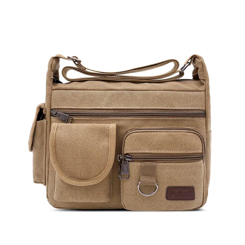 sac à bandoulière pratique en toile