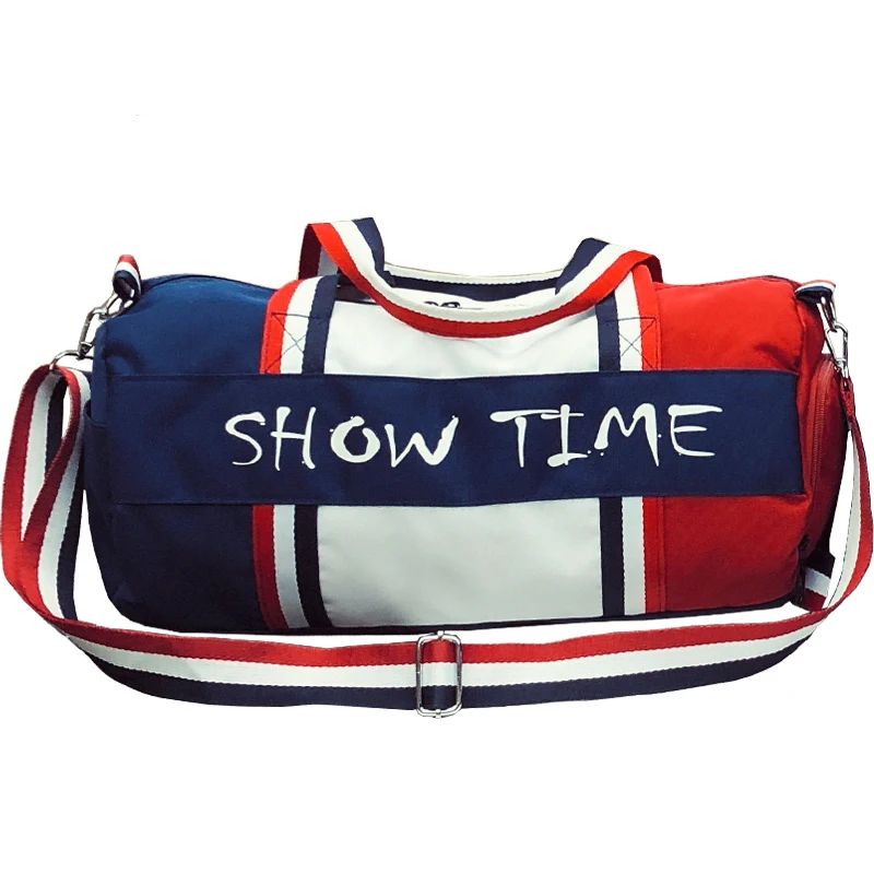 sac à bandoulière SHOW TIME bleu blanc rouge
