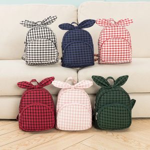 sac à dos à carreaux