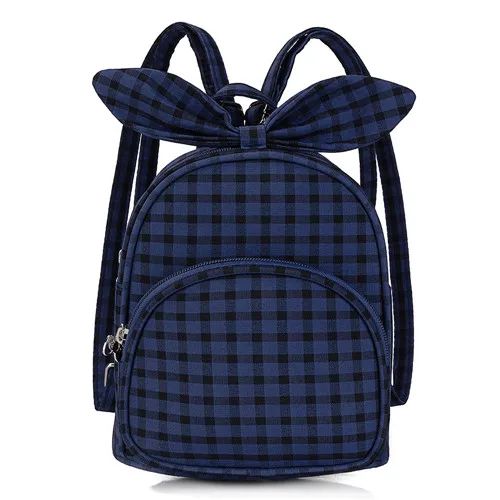 sac à dos à carreaux pour femmes