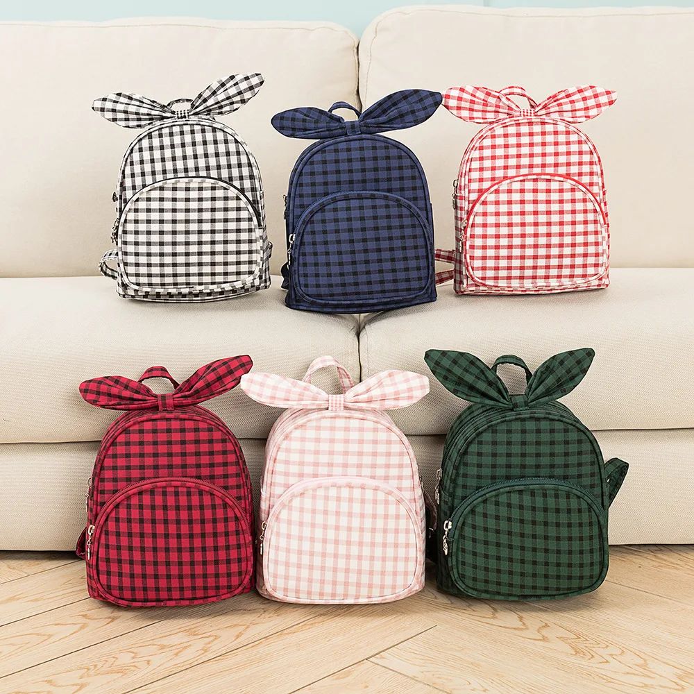 sac à dos à carreaux