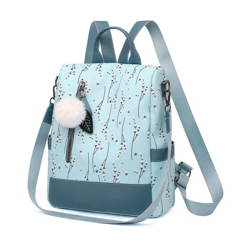 sac à dos à imprimé floral pour femme