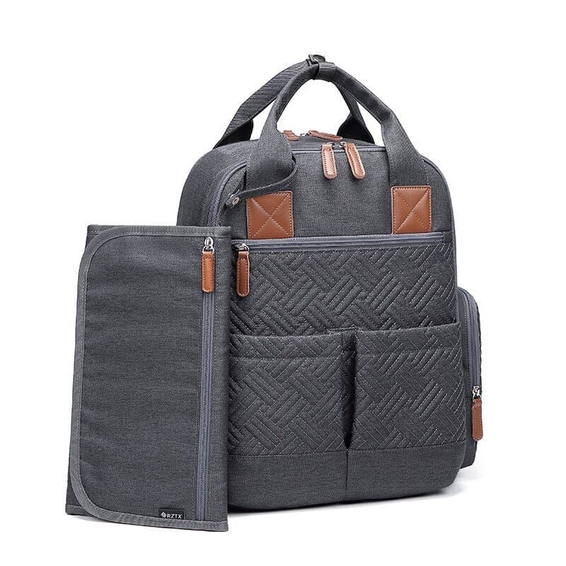 sac à dos à langer bébé avec tapis à langer