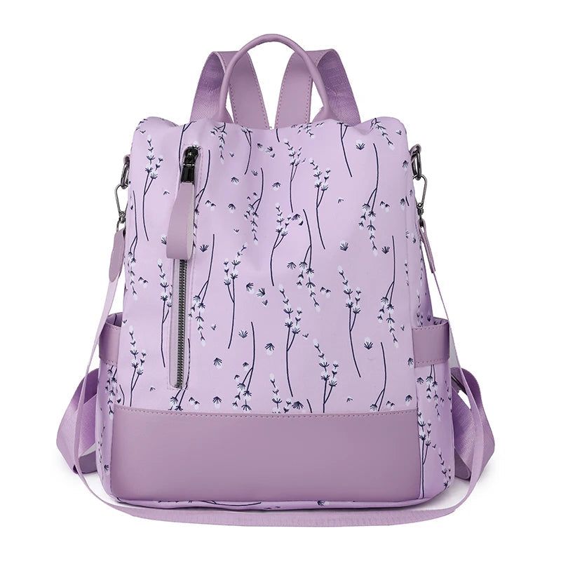 sac à dos antibroche femme fleuri