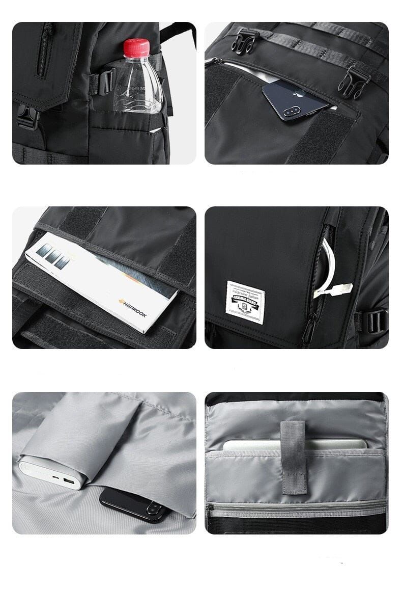 sac à dos avec compartiments pour voyage