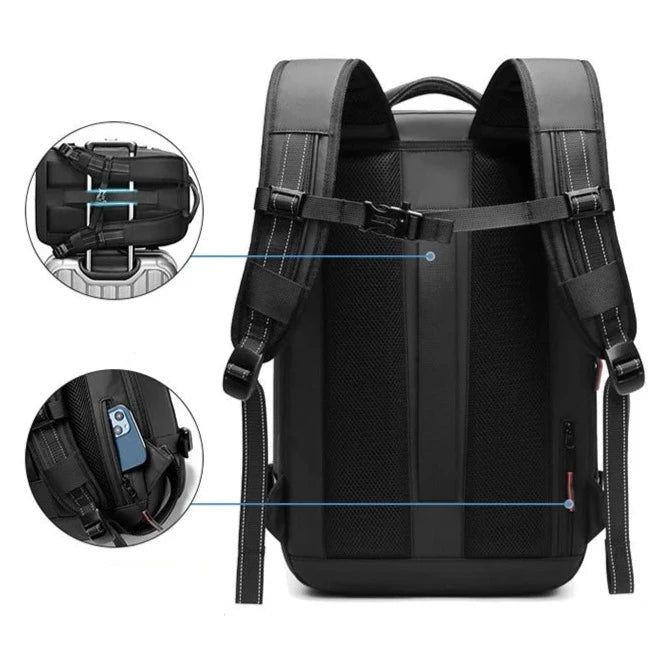 sac à dos cabine avec fonction antivol