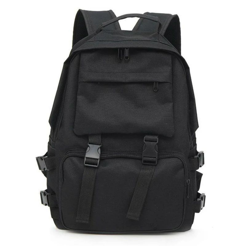 sac à dos cabine en toile noire pratique