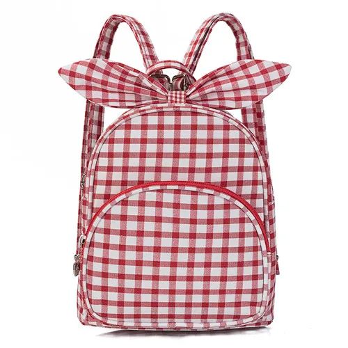 sac à dos carreaux tendance