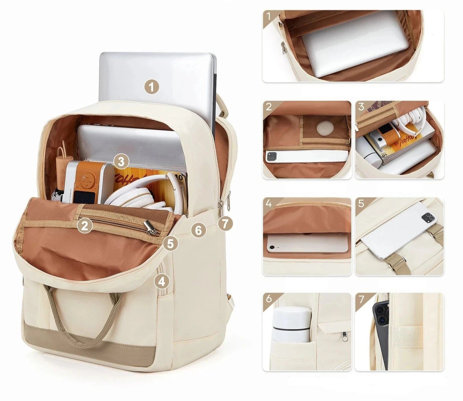 sac à dos chic pour femme ordinateur