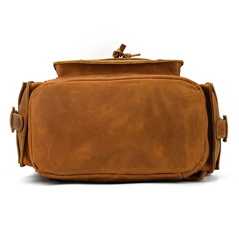 sac à dos cuir homme pour voyager