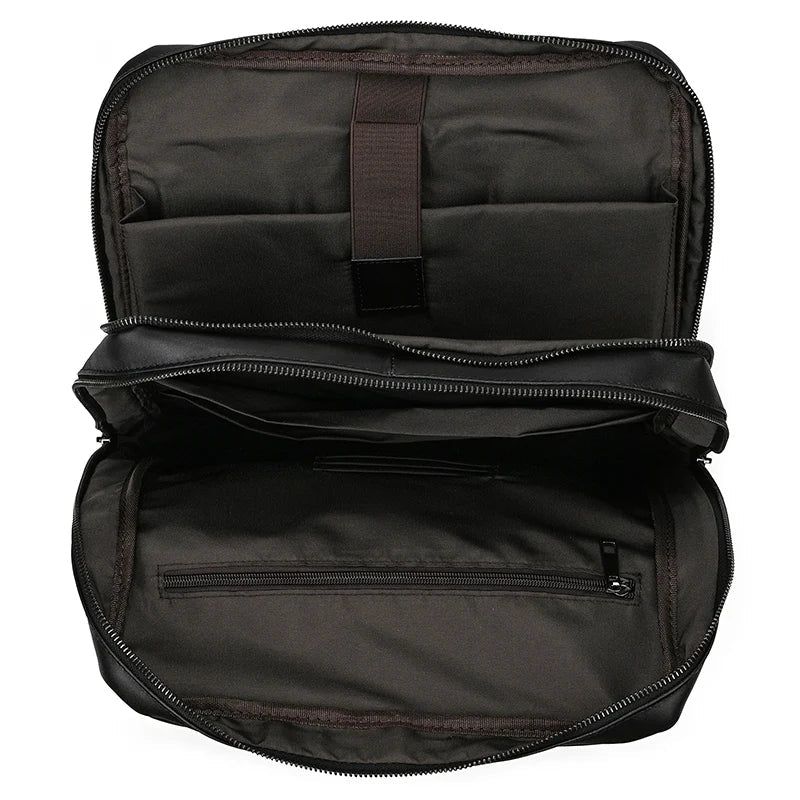 Sac à Dos Cuir Homme Travail – Image 29