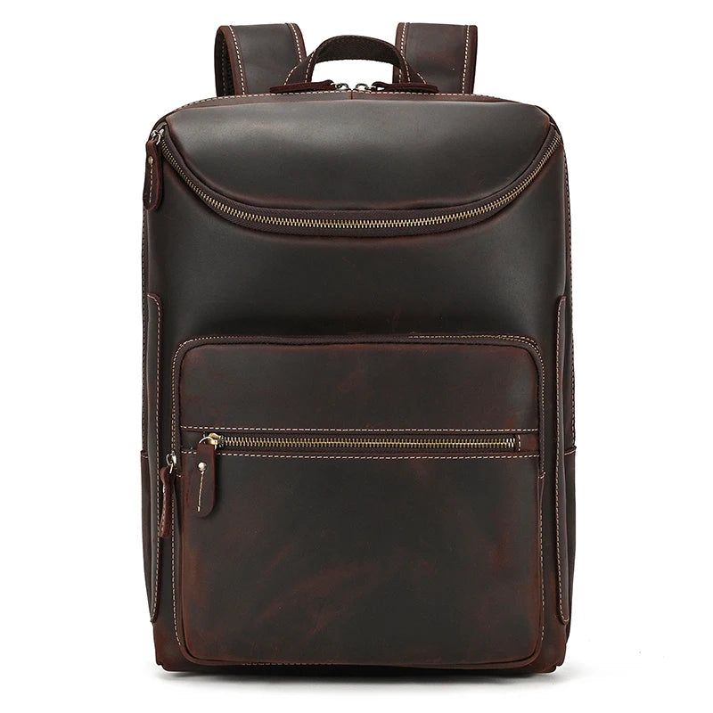 Sac à Dos Cuir Homme Travail – Image 18