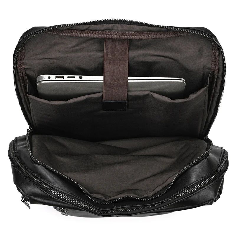 Sac à Dos Cuir Homme Travail – Image 24
