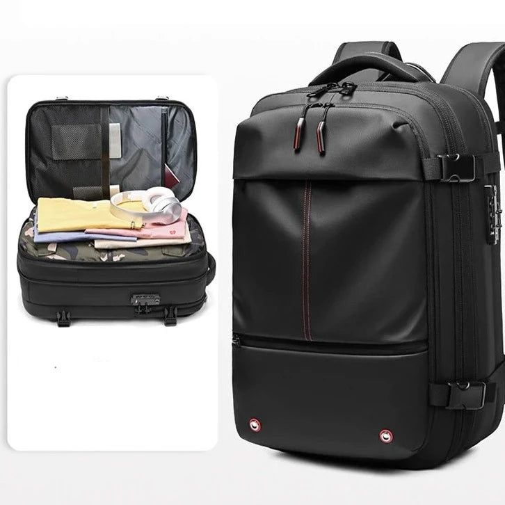 sac à dos de voyage avec compression sous vide