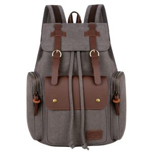sac à dos de voyage en toile pour hommes