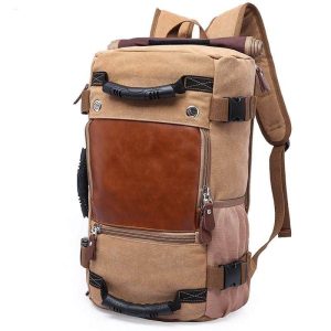 sac à dos de voyage vintage imperméable