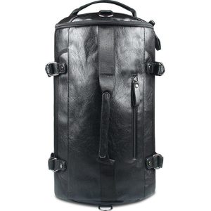 sac à dos de voyage vintage noir