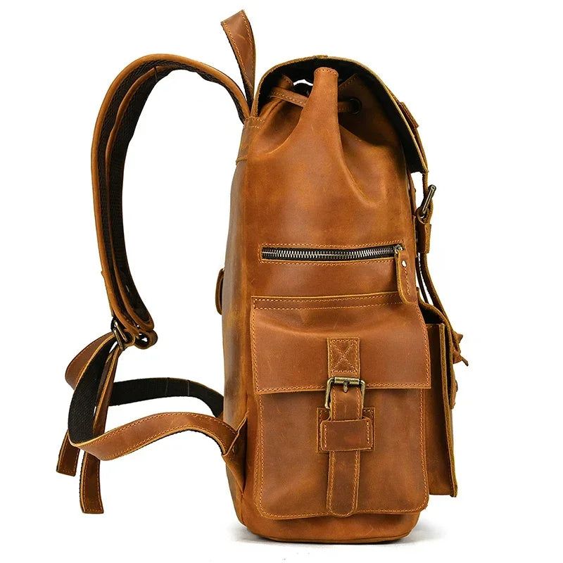 sac à dos design en cuir homme