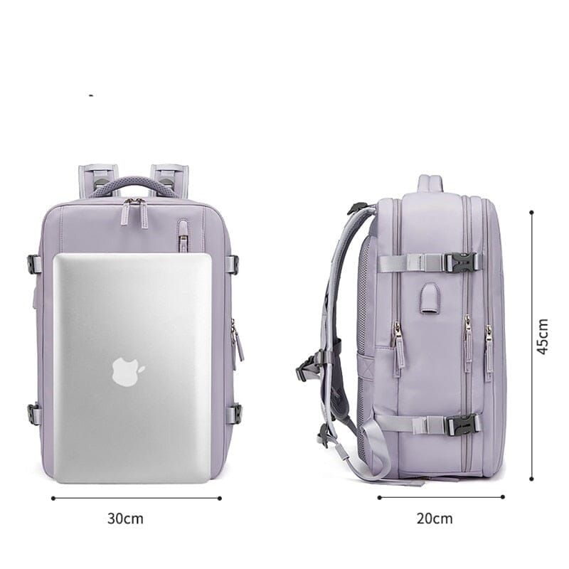 sac à dos élégant pour voyages en cabine