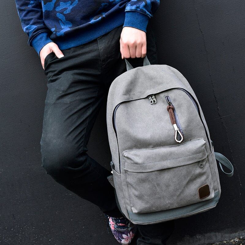 sac à dos en coton vintage