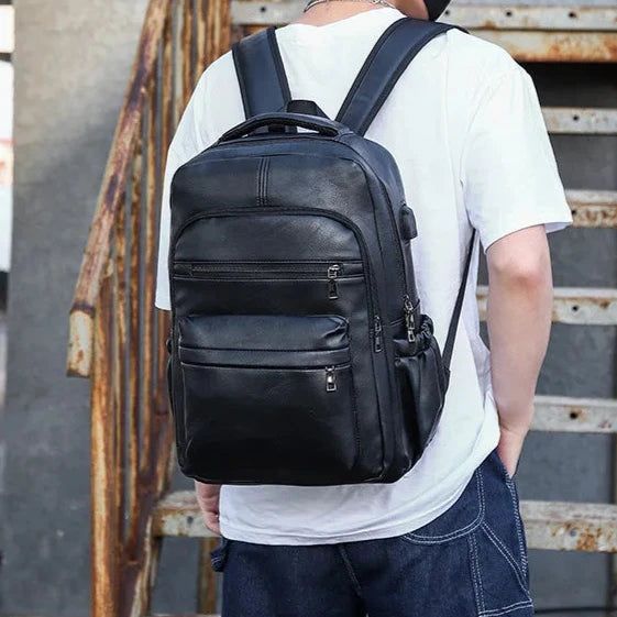 sac à dos en cuir homme vintage