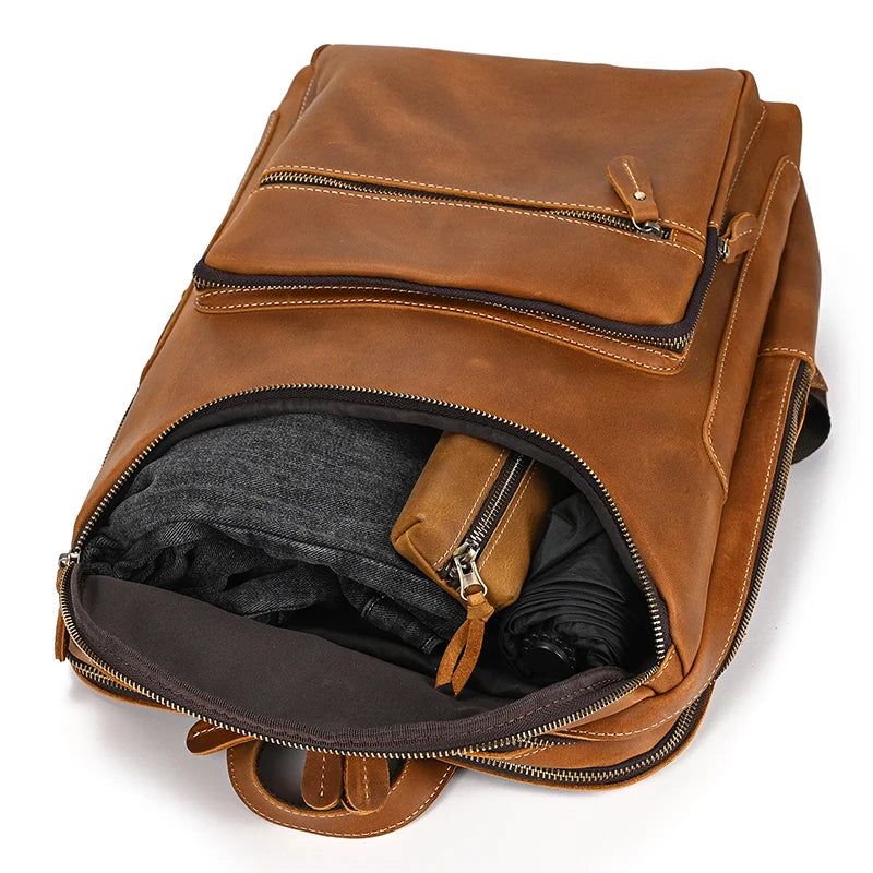 sac à dos en cuir pour ordinateur portable